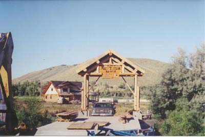 Log Home Construction