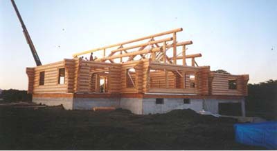 Log Home Construction