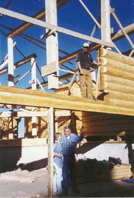 Log Home Construction