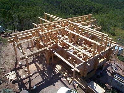 Log Home Construction