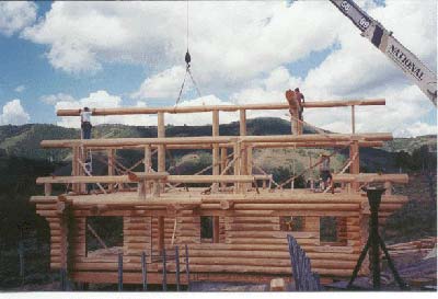 Log Home Construction