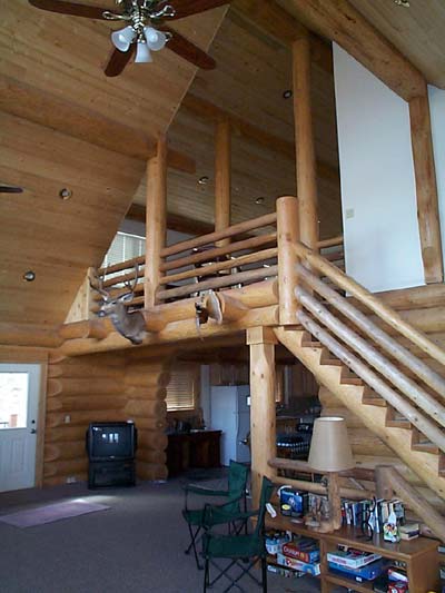 Log Home Interior