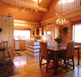 Log Home Interior