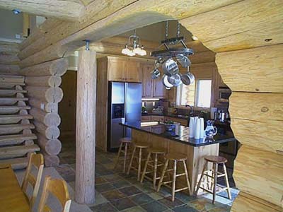 Log Home Interior