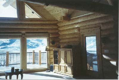 Log Home Interior