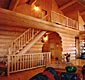 Log Home Interior Photos