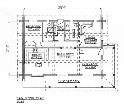 Log Home Floor Plans